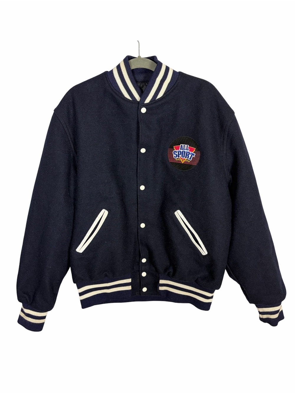 Vintage 90s Holloway All Sport Thirst Quencher Varsity Jacket XL USA Made